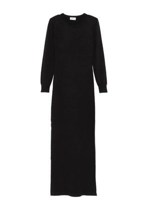 P.A.R.O.S.H. long-sleeve midi dress - Brown