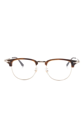 Montblanc square-frame glasses - Brown