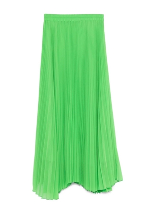 STYLAND pleated maxi skirt - Green