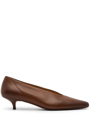 Marsèll Longiforma leather pumps - Brown