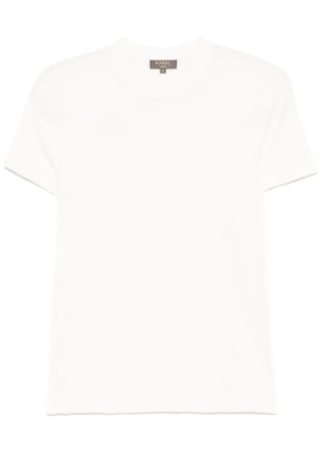 N.Peal round neck T-shirt - White