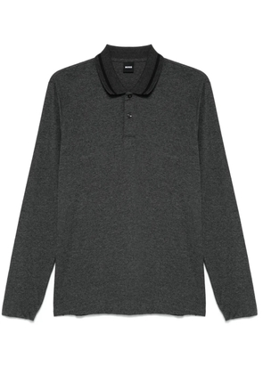 BOSS cotton polo shirt - Grey