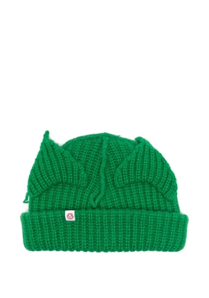Charles Jeffrey Loverboy Chunky Ears beanie hat - Green