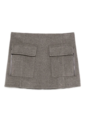 P.A.R.O.S.H. pocket mini skirt - Brown