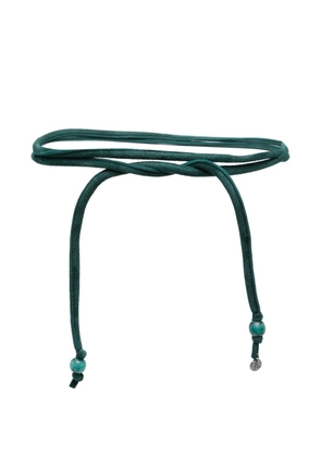 Niu beaded suede belt - Green