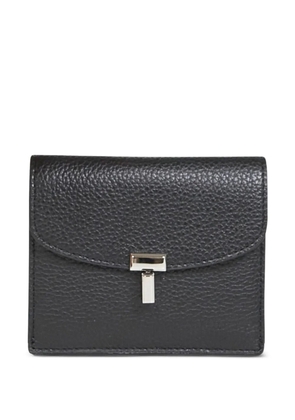 TOTEME grained-leather wallet - Black