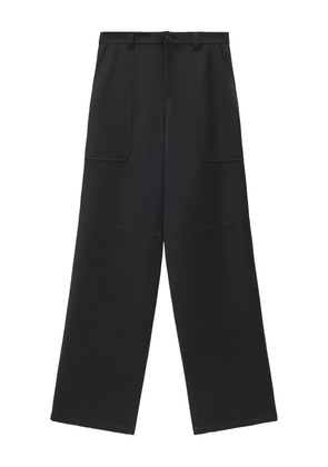 LOEWE front-pocket wool trousers - Black