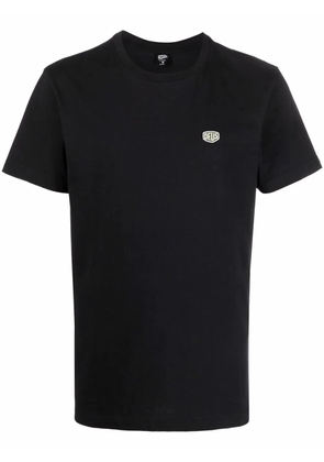 Deus Ex Machina logo-patch cotton T-shirt - Black