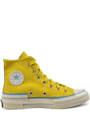 Converse Chuck 70 Hi 'Popped Colour - Speed Yellow/Sail Blue/Egret' sneakers