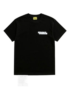 AL AIN tape-detail cotton t-shirt - Black