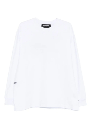 Patrizia Pepe long-sleeve sweatshirt - White