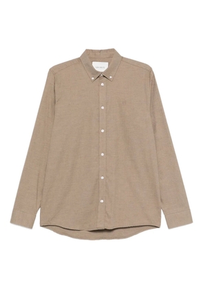 Les Deux logo-embroidered shirt - Brown