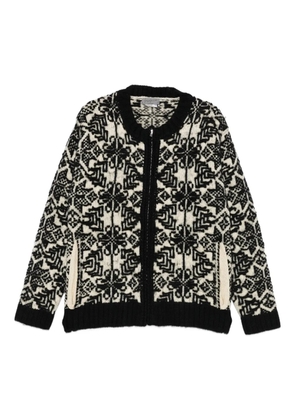 Yohji Yamamoto wool cardigan - Black