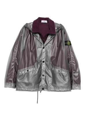 Stone Island translucent layered jacket - Grey
