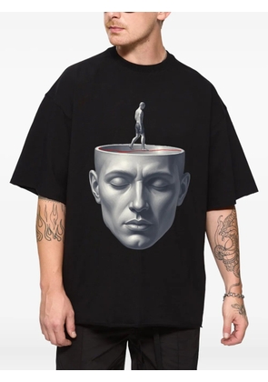 HAMZA Serenity graphic T-shirt - Black