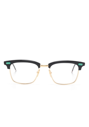 Thom Browne Eyewear square-frame glasses - Black