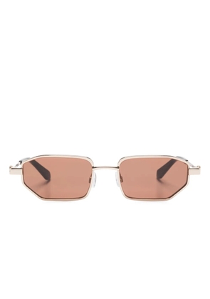 Off-White Eyewear Arrows-motif sunglasses - Gold