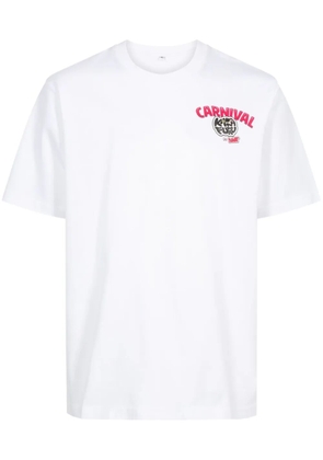 KARAFURU Carnival cotton T-shirt - White