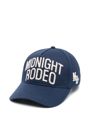 MIDNIGHT RODEO Chainstitch cap - Blue