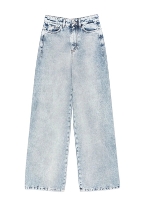 Vivetta acid-wash wide-leg jeans - Blue