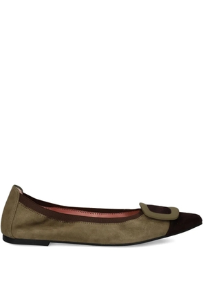 Pretty Ballerinas Ella pointed-toe balle flats - Green