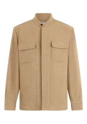 Boglioli patch-pocket jacket - Neutrals