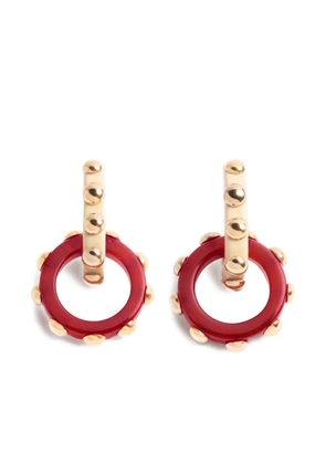 La DoubleJ Double Hoop earrings - Gold