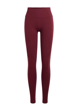 Fusalp Alliance ribbed-texture logo-patch leggings - Red
