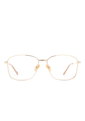 Eyepetizer square-frame glasses - Gold