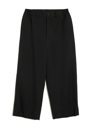 Comme Des Garçons Comme Des Garçons gabardine wool trousers - Black
