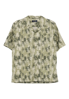 Fred Perry graphic-print shirt - Green