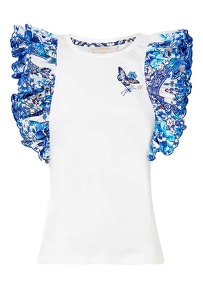 Camilla A Ceramic Garden top - White