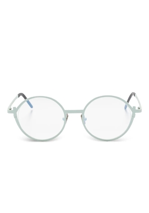 Veronika Wildgruber Luke round-frame glasses - Green