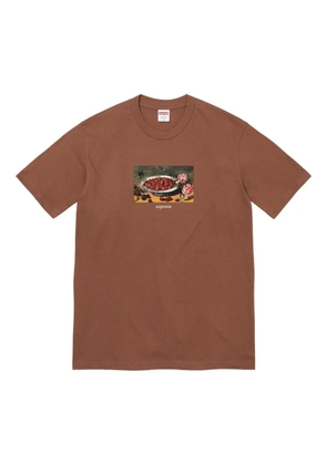 Supreme strawberries short-sleeved T-shirt - Brown