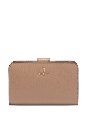Furla medium Camelia leather flap wallet - Neutrals