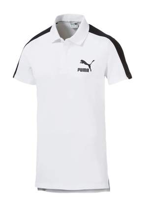 PUMA Iconic T7 polo shirt - White