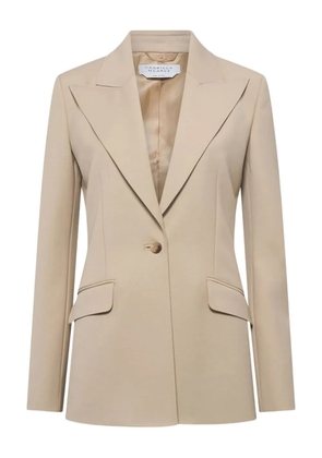 Gabriela Hearst single-breasted peaked-lapels blazer - Brown