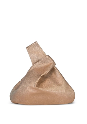 MARY SMALLWOOD Nexus leather tote bag - Gold