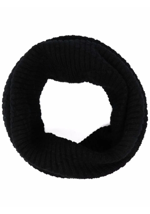 Barrie ribbed-knit cashmere snood - Black