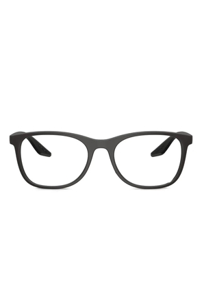 Prada Linea Rossa wayfarer-frame glasses - Black