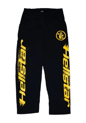 HELLSTAR graphic-print track pants - Black