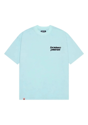 BROKEN PLANET Star logo T-shirt - Blue