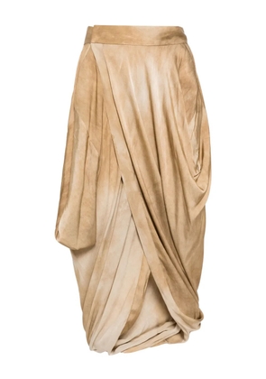 Uma Wang Gink skirt - Brown