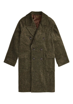 Ralph Lauren RRL corduroy double-breasted coat - Green
