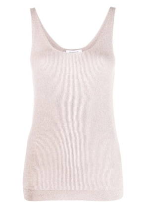 Fabiana Filippi scoop-neck knit top - Pink