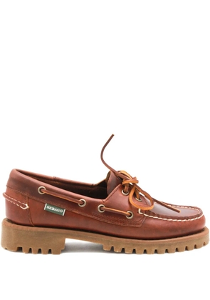 Sebago Ranger leather boat shoes - Brown