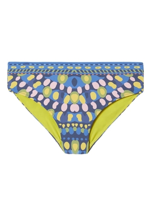 La DoubleJ one-shoulder bikini - Blue