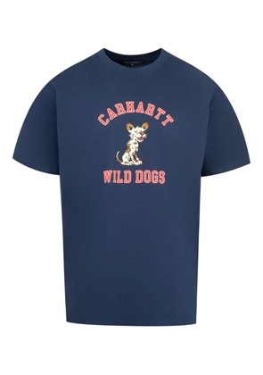 Carhartt WIP S/S Wild Dog T-shirt - Blue