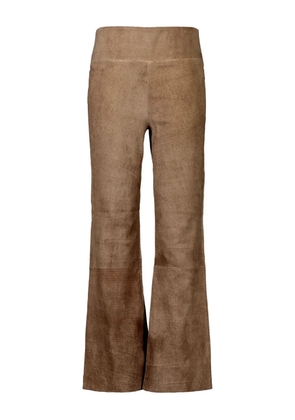 Sprwmn suede trousers - Brown