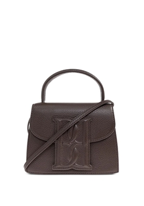 By Malene Birger logo-embossed leather tote bag - Brown